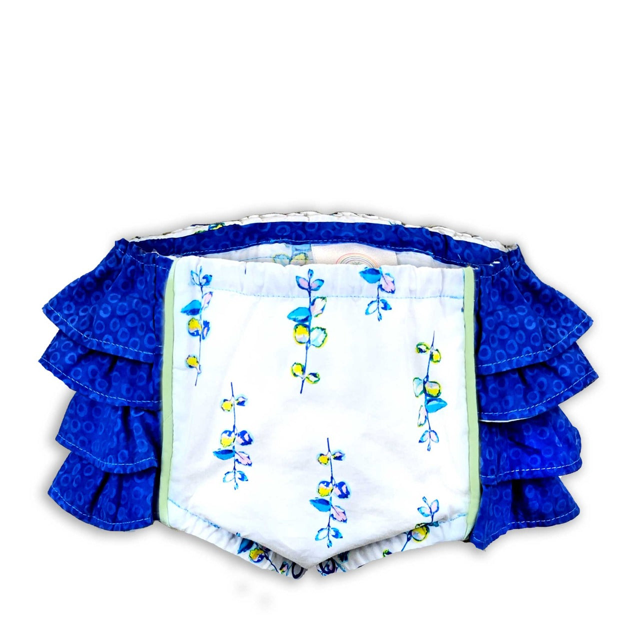 Baby bloomers blue flowers