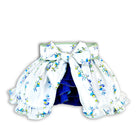 little girl skirt with bloomers cream blue mint
