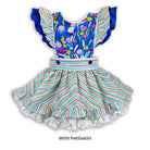 baby girls dresses with petticoat bow handmade small business