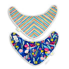 baby bibs girls 2-sided stylish special events resort gifts new baby